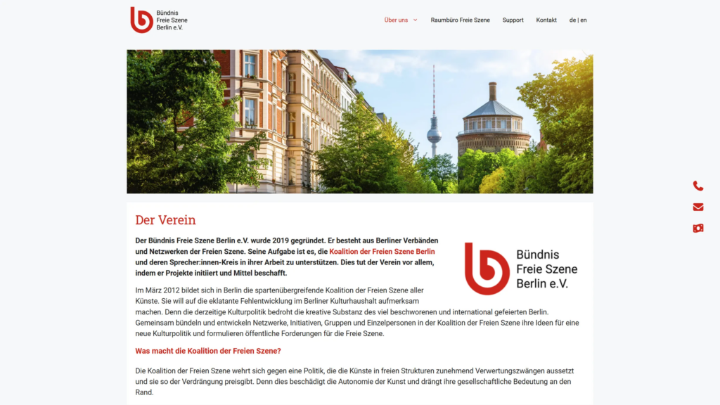 Bündnis freie Szene